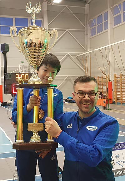 yosif angelinov fencing coach
