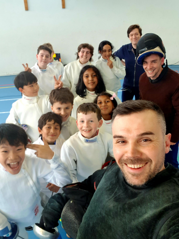fencing beginners classes caterham 3